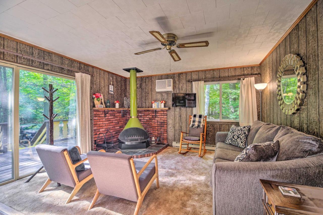 Cozy Adirondacks Cabin Walk To Lake Eaton! Jay 外观 照片