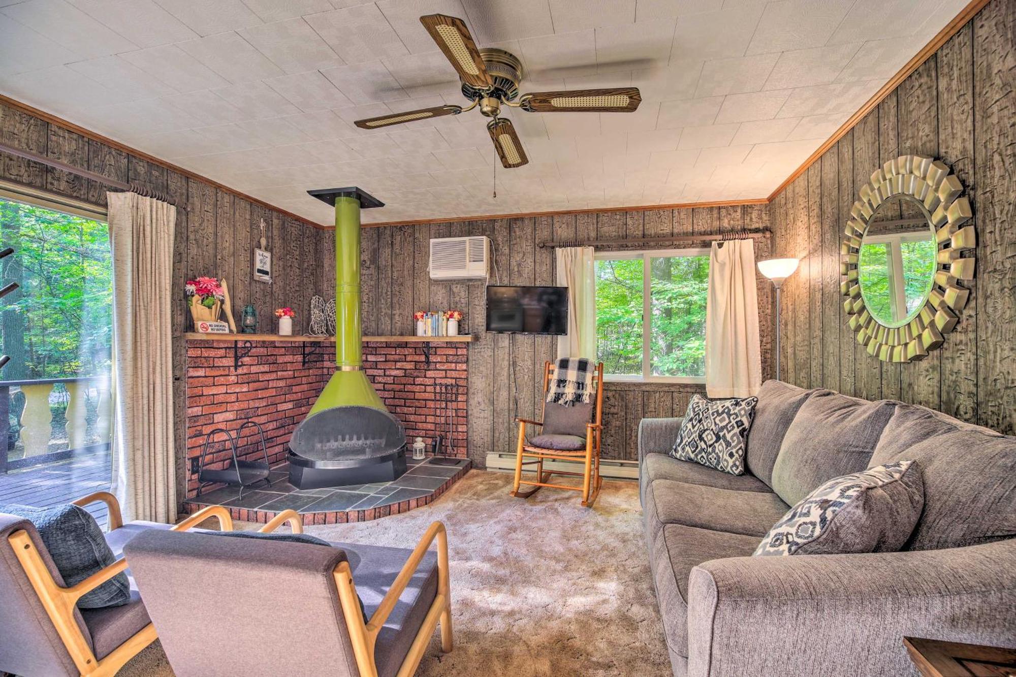 Cozy Adirondacks Cabin Walk To Lake Eaton! Jay 外观 照片